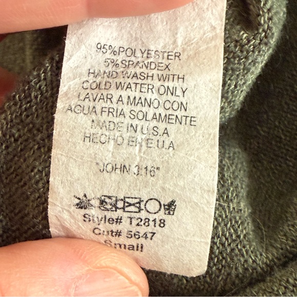 Ladies Size Small Casual Tie Front Knit Top - Picture 4 of 4